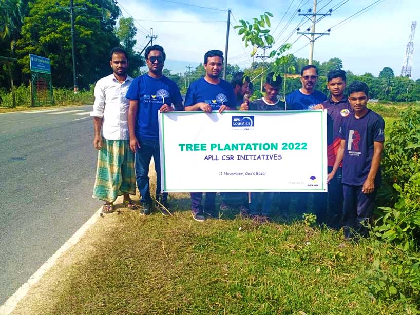 ACLAB Tree Plantation with APL Logistics