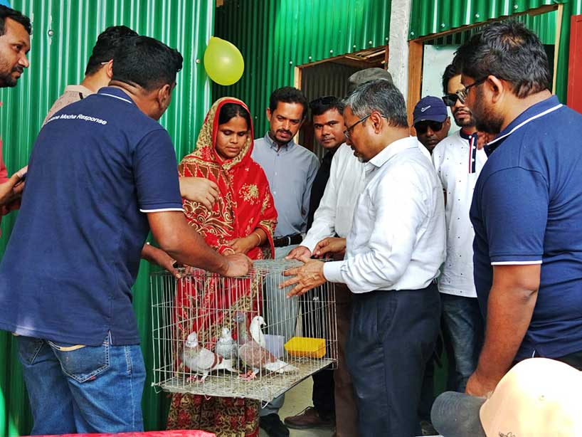 House Handover Ceremony Among the Cyclone Mocha Affected Families