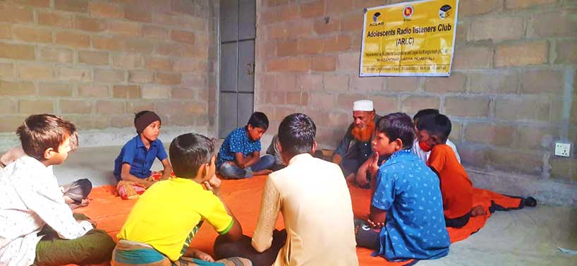 Adolescent Radio Listener Club (ARLC), Bhasan Char