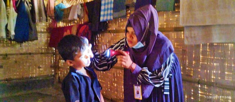 Eyecare project for Rohingya and Host Community.