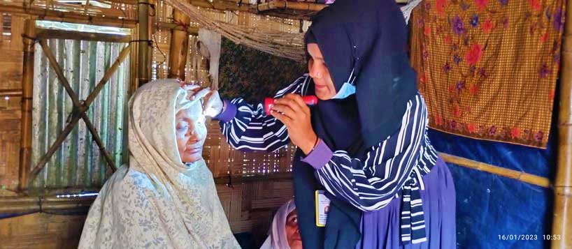 Eyecare project for Rohingya and Host Community.