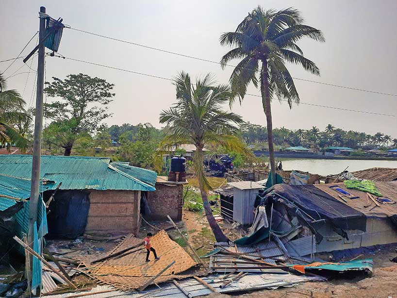 Pre, During, Post response and Rapid Impact Assessment of Cyclone MOCHA