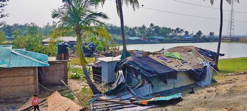 Pre, During, Post response and Rapid Impact Assessment of Cyclone MOCHA