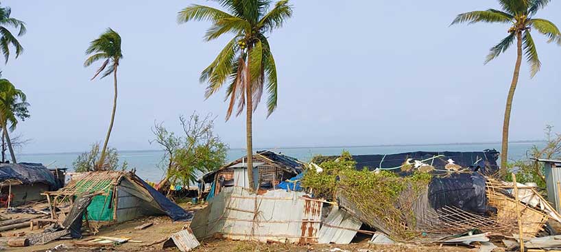 Pre, During, Post response and Rapid Impact Assessment of Cyclone MOCHA