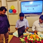 <small>MoU signing ceremony held between</small> BBC Media Action and Community Radio Naf 99.2 FM