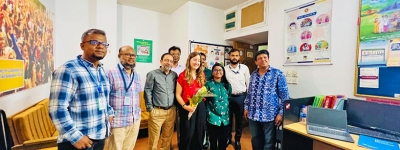 The Orbis Team visited ACLAB Cox’s Bazar Office