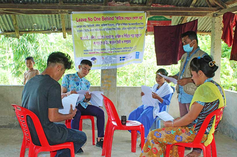 Radio Program development on HUman Rights with Indigenous Community