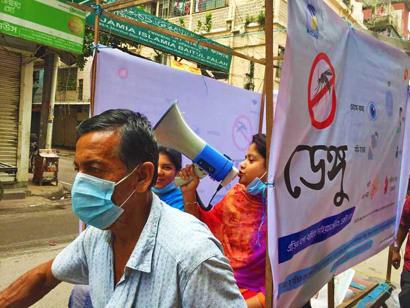 Dengue mass awareness campaign by ACLAB