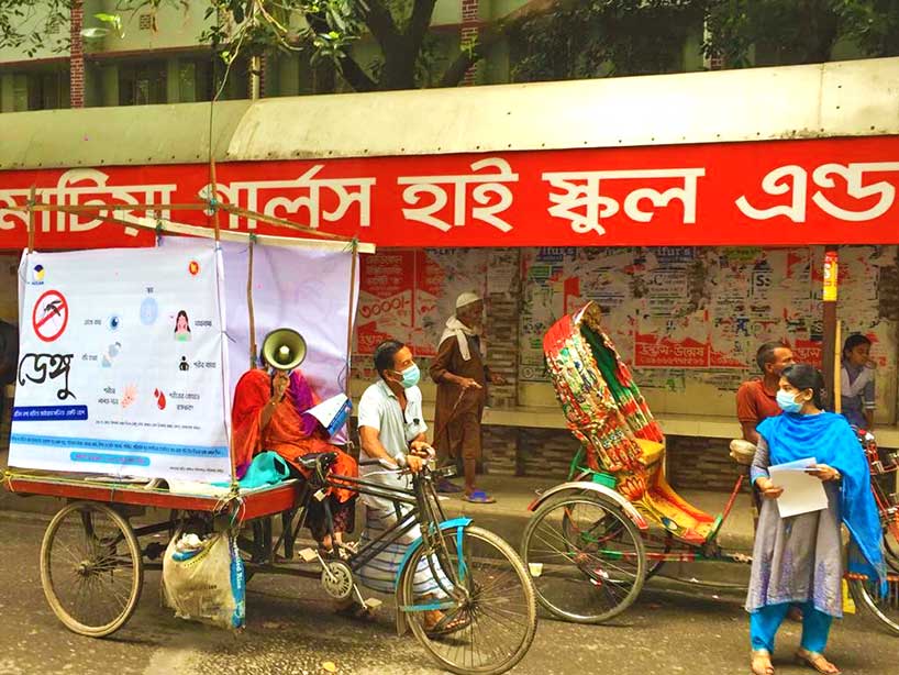 Dengue mass awareness campaign by ACLAB