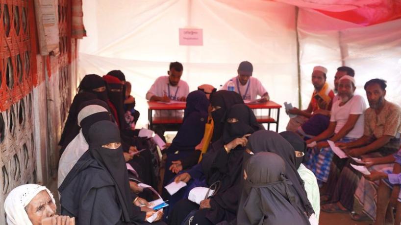 ORBIS International President and CEO Kathleen Sherwin Visits Eye Care Services in Rohingya Camp