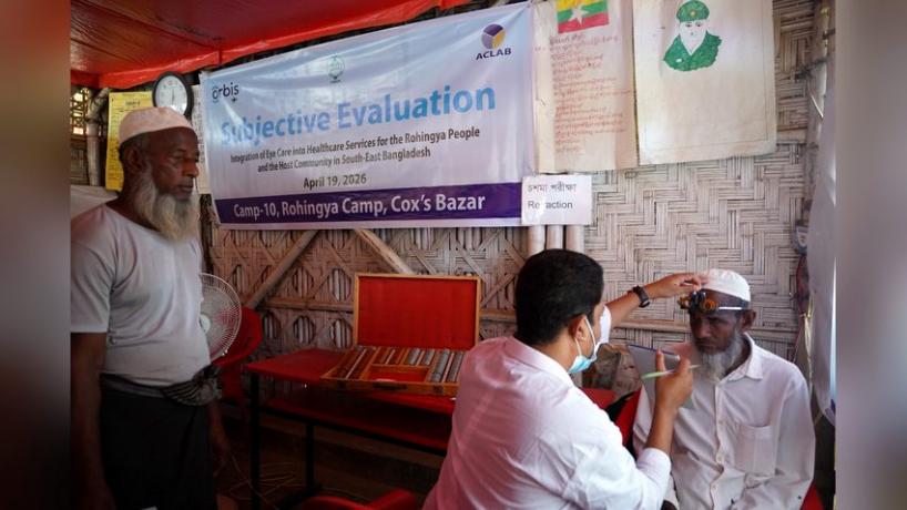 ORBIS International President and CEO Kathleen Sherwin Visits Eye Care Services in Rohingya Camp